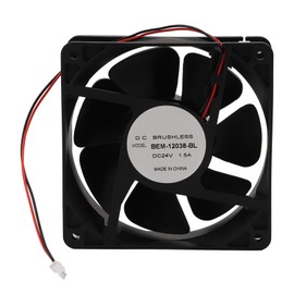 BERM High Performance Cooling Fan Fast Heat Dissipation ABS Housing 2400-2500RPM Case Fan for Computer DC24V