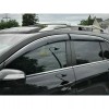 For 2019-2024 Acura RDX Chrome Trim Window Visors Sun Wind