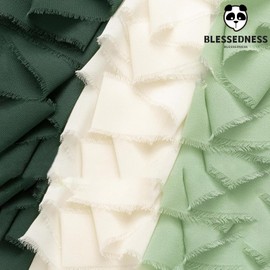 Chiffon Ribbon 1.6" x 5.46 yd Chiffon Ribbon Mixed Color Ribbon Set 9 Rolls Total Length 49.14 Yd, Tassel Fabric Eco-Friendly Suitable for Wedding Invitations, Bridal Bouquet Wrapping, Decoration, Gift Wrapping and Flower Arrangement Decoration