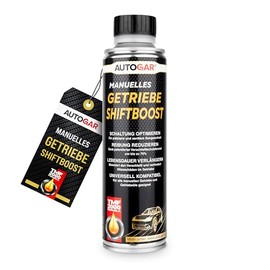 AUTOGAR® Manuelles Getriebe Shiftboost 250ml - Schaltgetriebeöl Additiv mit TMF-2000® - Für geschmeidigeres Schalten & effektiven Schutz - Kompatibel mit Allen Schaltgetrieben