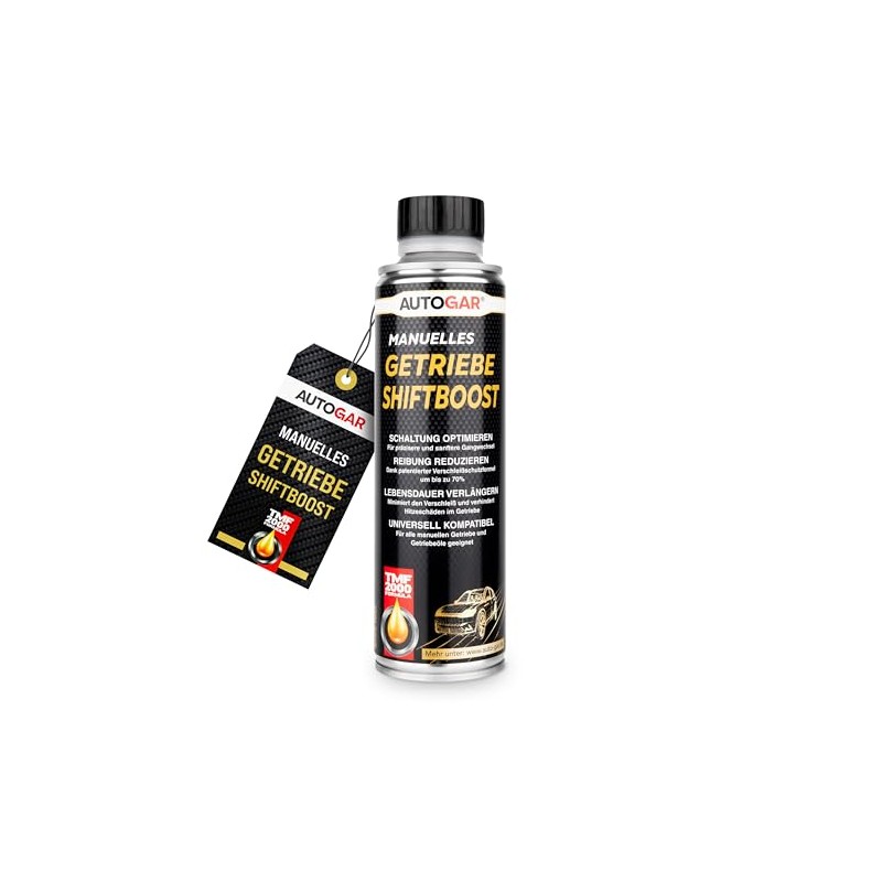 AUTOGAR® Manuelles Getriebe Shiftboost 250ml - Schaltgetriebeöl Additiv mit TMF-2000®