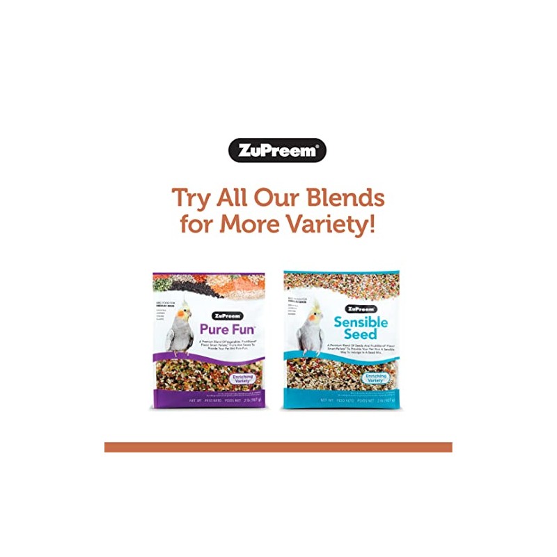 ZuPreem ALIMENTO NUTBLEND Sabor Natural A NUECES Loros M/G 2