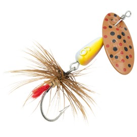 Panther Martin PMBRKSH_6_D Single Hook Dressed Teardrop Spinners Fishing Lure - Brook Trout - 6 (1/4 oz.)