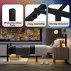 Twin Bed Frames With Charging Station & LED Lights, Metal