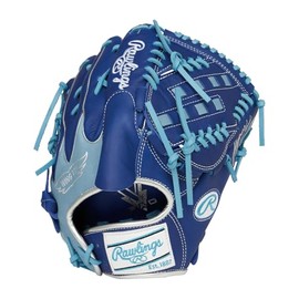 Rawlings Baseball Glove Soft Adult HYPER TECH COLOR SYNC GR5HTCA15W Indigo/Saxophone [For Pitchers] Size 11.75 *For Right Throwing (Left Handed)