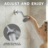 Aqua Elegante Pressure Boosting Shower Head - 3 Inch Wall
