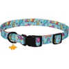 Adjustable Soft Polyester Dog Collar: Featuring a Cute and Adorable