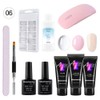 Nail Extension Kit Nail Builder Extension Set Phototherapy Manicure Nail