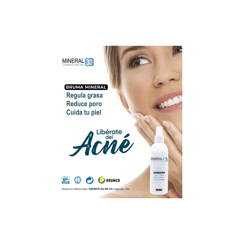 Tónico Facial Mineral30 250 Ml - Control Grasa 16+