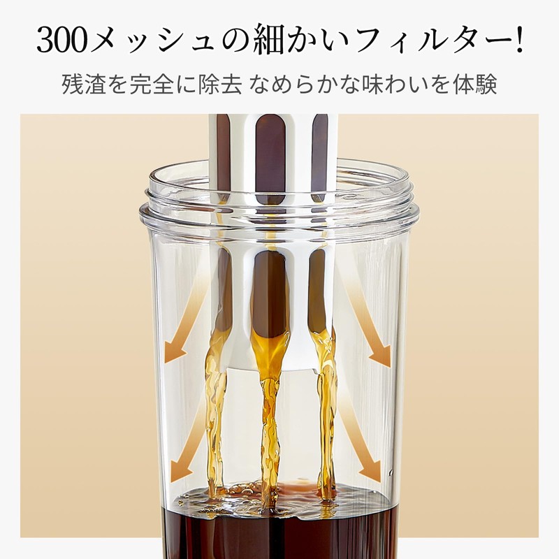 ZASA Cold Brew Coffee Pot, Cold Water Bottle, 33.8 fl