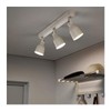 IKEA Hektar Ceiling Track 3 Spotlights Beige 904.148.97