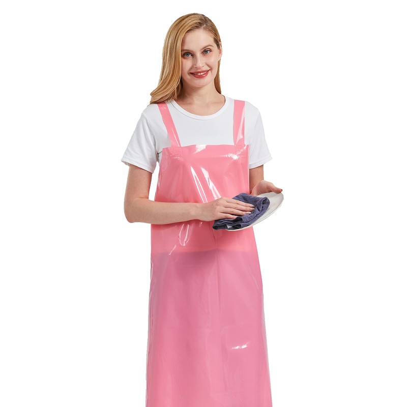 Nanxson Unisex Apron TPU Waterproof Apron H-shaped Shoulder Strap Work