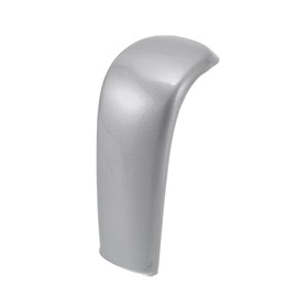 TUCKBOLD ABS Gear Shift Knob Button Cover for Toyota Land Cruiser Prado J150 2010-2017 Silver Tone