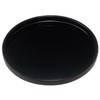 Nakanishi Kogei 3199003 Round Bon, Black, Plain, 11.8 inches (30