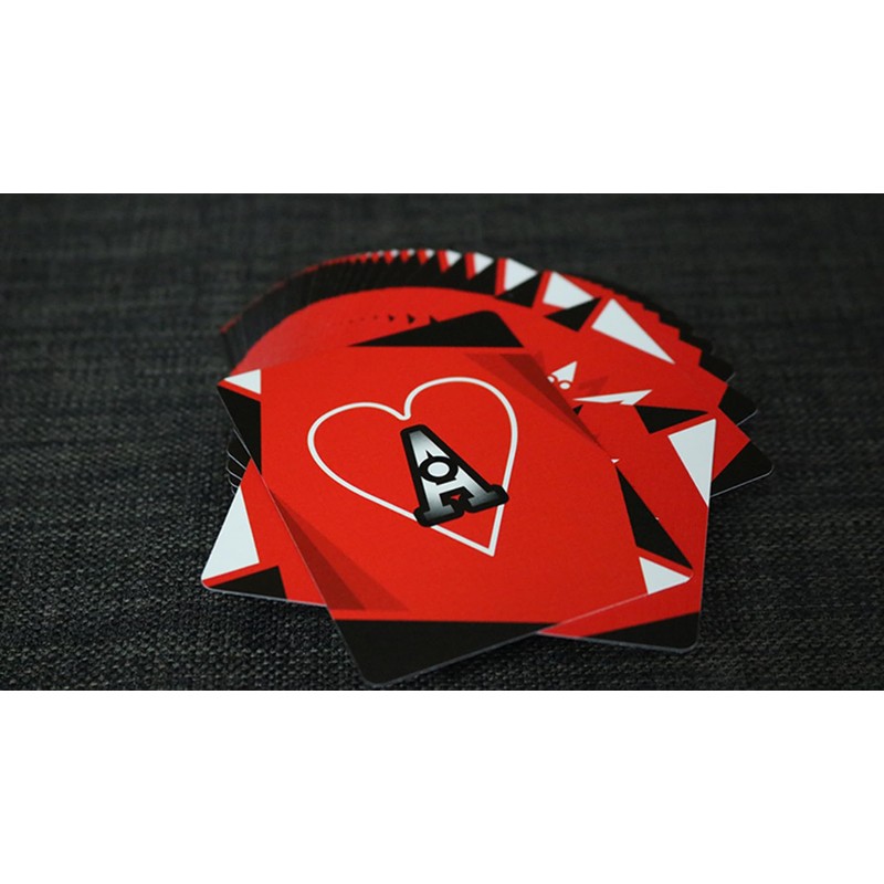 Murphy's Magic Supplies, Inc. Cardistry Fanning (RED) Playing Cards