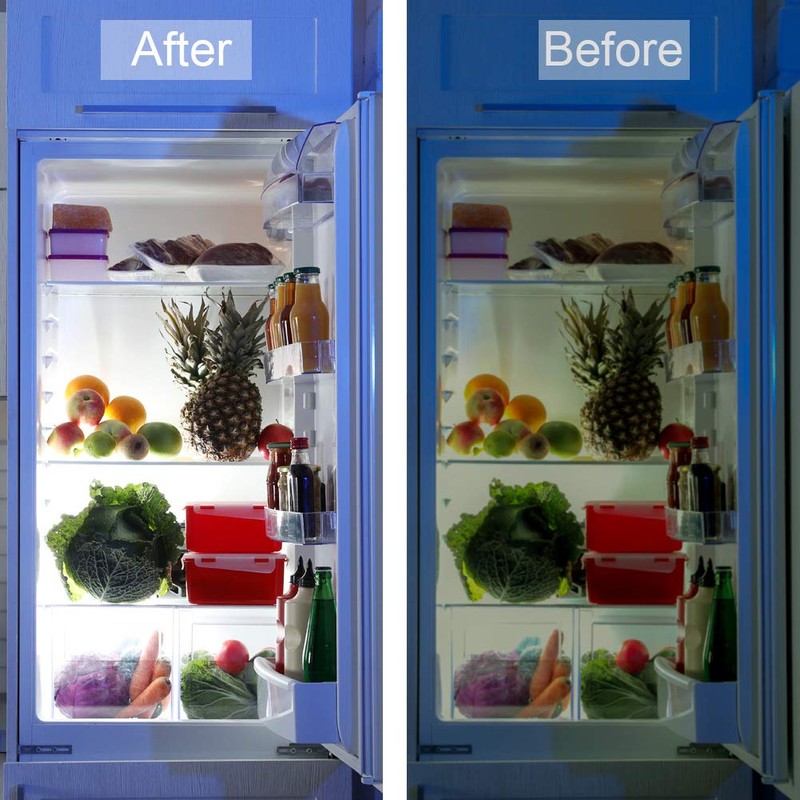 Vgogfly LED Refrigerator Light Bulb 40W Equivalent 120V A15 Fridge