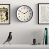 NEWGATE® Number Four Echo wall clock | Modern round clock