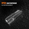 TUNENGE Rechargeable Keychain Flashlights, 650 High Lumens EDC Pocket Flashlights,