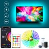 TV LED Backlight, Hamlite 12.5Ft USB Smart LED TV Lights