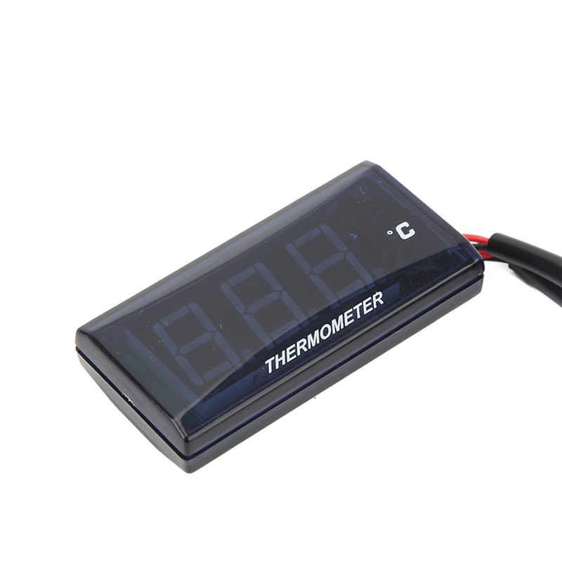 Universal Motorcycle DC12V LCD Screen Slim Water Temperature Gauge With