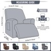 TAOCOCO Oversized Recliner Chair Covers, 1 Seater Streach Recliner Covers