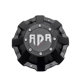 RDR Red Dirt Road Matte Black Wheel Center Cap CBRD16-2P