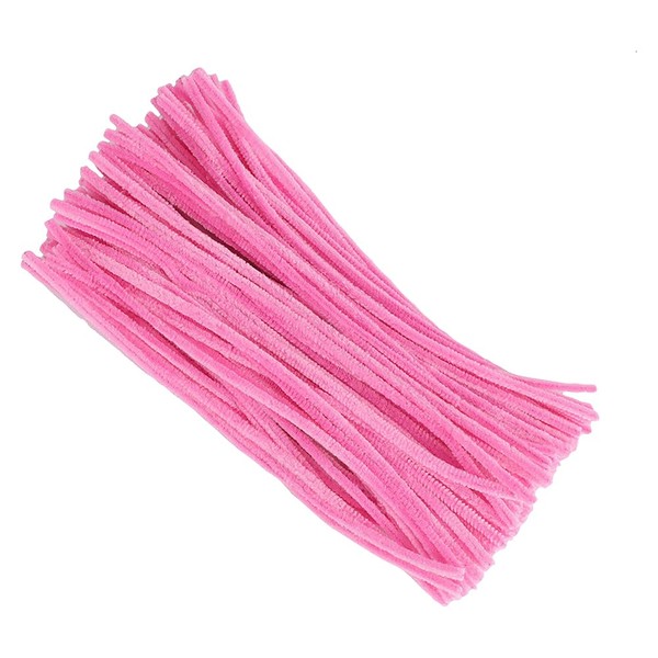 ccHuDE 200 Pcs 30cm x 6mm Pipe Cleaners Craft Fuzzy