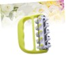 KOMBIUDA 1pc Plastic Acupressure Roller Massager for Easy Muscle Relief