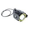 Projector Lens Motorcycle LED Headlight Front Extraposition Light Angel Eye