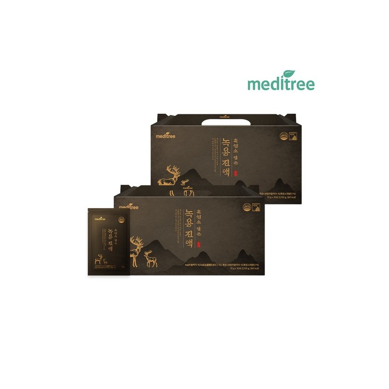 Meditree Raw Deer Antler Extract with Black Goat Flavor 2