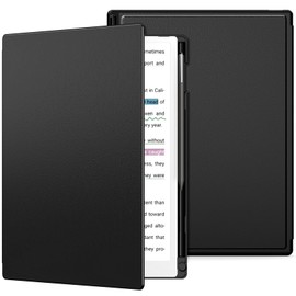 MoKo Case for Remarkable Paper Pro 2024 11.8 Inch Case, Lightweight Hard Back Protective Case with Integrated Pen Holder, Auto Sleep/Wake for Remarkable Paper Pro 2024 11.8 Inch Tablet, Black