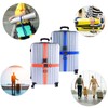 4Pcs Luggage Straps for Suitcase Travel Accessories TSA Approved, 80In