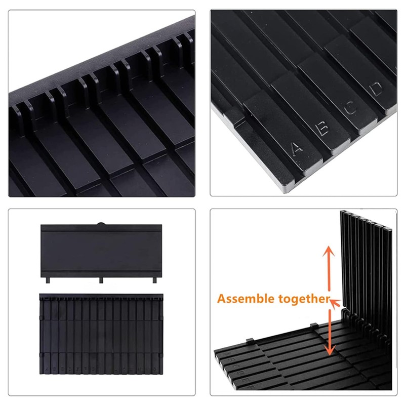 3-Pieces Gundam Model Kit Display Stand and Runner Storage System