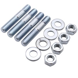 YUCHENSHLP - Kit de 4 tacos de carburador de 5/16 x 2 pulgadas, para Holley, Edelbrock, Barry otorgar, Demon