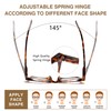 6 Pack Readers for Women Oprah Style Square Reading Glasses