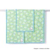 Chiikawa 41-1072130 Pochette Face Towel, Green, Gauze Pile, Cute, Approx.