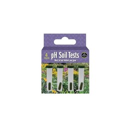Garden pH Soil Test Kit, 4 Tests, Pre-Planting Soil Analysis Tools