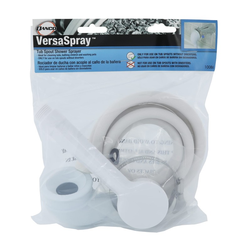 Danco 10086 VersaSpray Portable Hand Held Shower Head Sprayer Fits