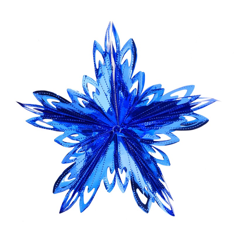 Christmas Concepts® 16” (1.3ft) Large Foil 3D Star Hanging Decoration
