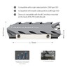 Thermalright M.2 Pro 2280 SSD Heatsink,8mm Heatpipe, High Performance Double