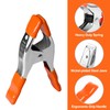 PONY 6-inch, 4-inch Heavy Duty Metal Spring Clamps Set, 2-inch,