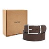 Corkor Men's Reversible Ratchet Belt, 35 mm Wide, Vegan, Cork