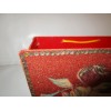 Vtg Christmas card holder box - old store stock -