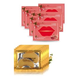 Mayoreo Mascarilla Parches Ojos Y Labios Colágeno 100 Piezas