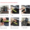 NOZUONO High Visibility Reflective Heat Transfer Vinyl Iron On Tape