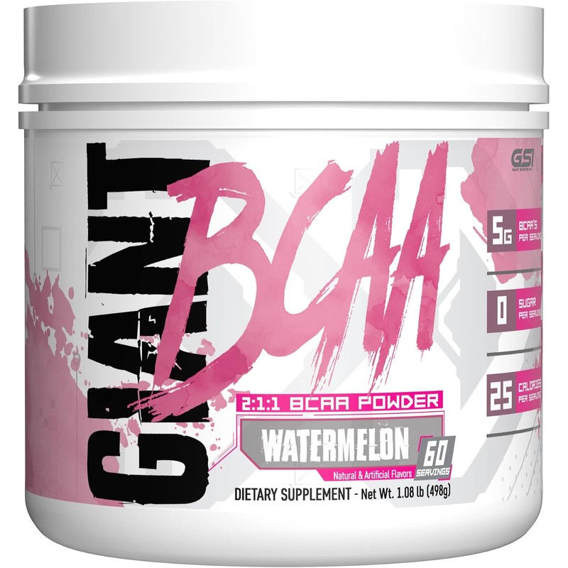 Giant Sports Performance Edge Series BCAA 60 Serving (Watermelon, 60