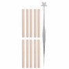 10Pcs Spruce Sound Post with 1Pcs Sound Post Setter Installing