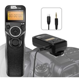 Pixel TW-283 S2 Camera Shutter Release Remote Control Timer Intervalometer Remote Shutter Release for Sony a1 a9 a9M2 a7 a7M2 a7M3 a7M4, a7RM2 a7RM4 a7S a7SM3 a3500 a6600 a6500 a610 0 RX100M6 RX100M7