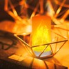 LED Flame Lights with Remote Timer, PDGROW Flame Lamp 4