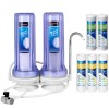 Ronaqua Dual Countertop Water Filtration Unit: and Yearly Supply of